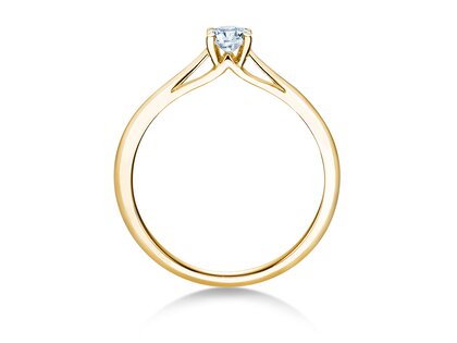 Verlobungsring Heaven 4 in Gelbgold
