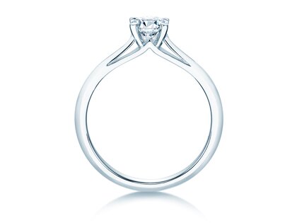 Verlobungsring Heaven 4 in 18K Weißgold mit Diamant 0,30ct G/SI