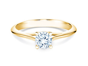 Verlobungsring Heaven 4 in 18K Gelbgold mit Diamant 0,30ct G/SI
