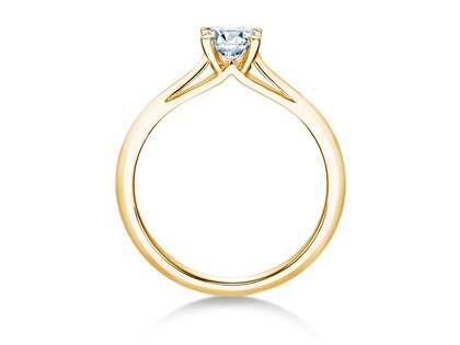Verlobungsring Heaven 4 in 18K Gelbgold mit Diamant 0,30ct G/SI