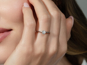 Verlobungsring Heaven 4 in 18K Gelbgold mit Diamant 0,50ct G/SI