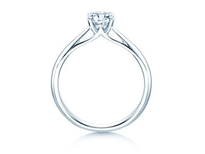 Verlobungsring Heaven 4 in Platin 950/- mit Diamant 0,50ct H/SI