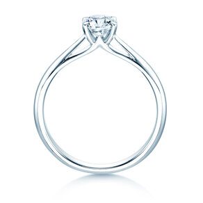 Verlobungsring Heaven 4 in Platin 950/- mit Diamant 0,50ct H/SI