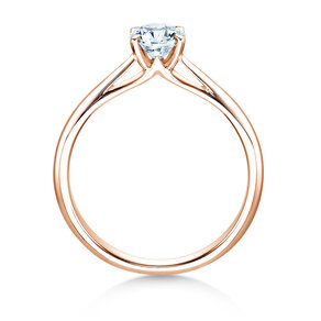 Verlobungsring Heaven 4 in 14K Roségold mit Labordiamant 0,50ct E/VS