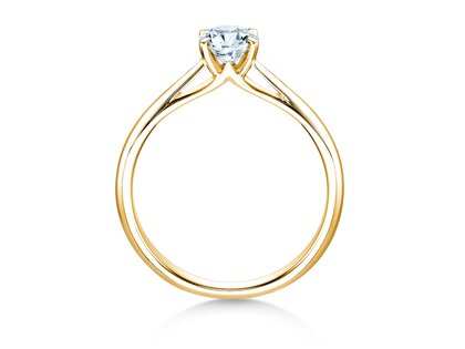 Verlobungsring Heaven 4 in 9K Gelbgold mit Labordiamant 0,50ct E/VS