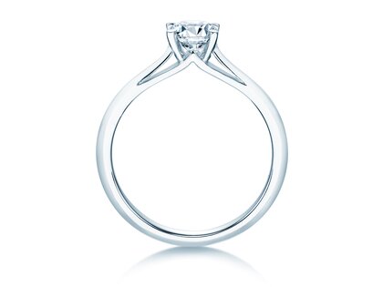 Verlobungsring Heaven 4 in 14K Weißgold mit Diamant 0,75ct G/SI