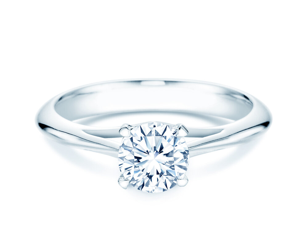 Verlobungsring Heaven 4 in 18K Weißgold mit Labordiamant 3,00ct D/IF