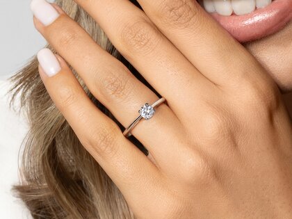 Verlobungsring Heaven 4 in 18K Gelbgold mit Diamant 0,50ct G/SI