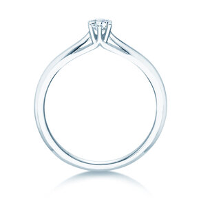 Verlobungsring Heaven 6 in Silber 925/- mit Labordiamant 0,15ct E/VS