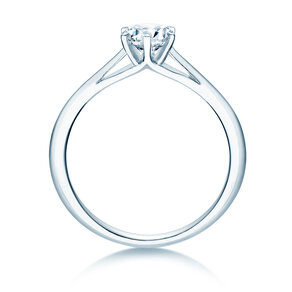Verlobungsring Heaven 6 in 14K Weißgold mit Diamant 0,50ct H/SI