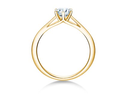 Verlobungsring Heaven 6 in 9K Gelbgold mit Diamant 0,50ct H/SI