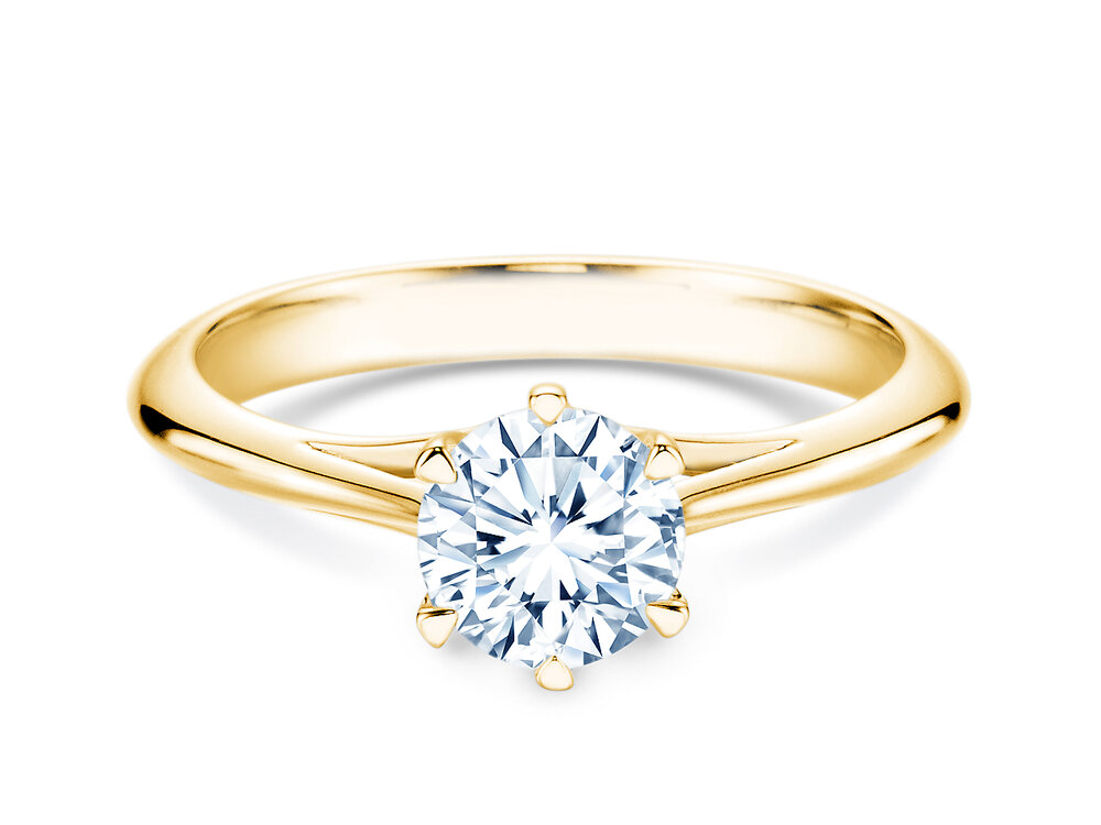 Verlobungsring Heaven 6 in 9K Gelbgold mit Diamant 2,00ct G/SI