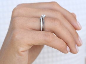 Verlobungsring Heaven 6 in 9K Gelbgold mit Diamant 0,75ct G/SI