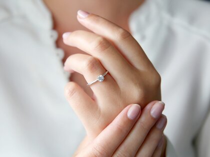Verlobungsring Heaven 6 in Platin 950/- mit Diamant 0,40ct G/SI