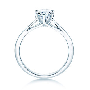 Verlobungsring Heaven 6 in 9K Weißgold mit Labordiamant 1,00ct E/VS