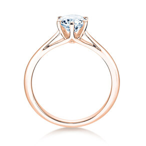 Verlobungsring Heaven 6 in 14K Roségold mit Labordiamant 1,00ct E/VS