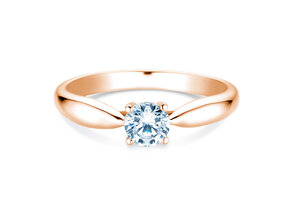 Verlobungsring Joy in 14K Roségold mit Diamant 0,50ct H/SI