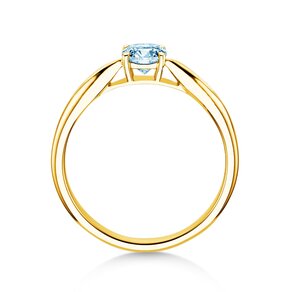 Verlobungsring Joy in 9K Gelbgold mit Labordiamant 0,25ct E/VS