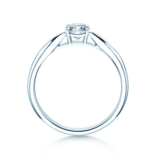 Verlobungsring Joy in 9K Weißgold mit Labordiamant 0,25ct D/IF