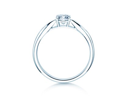 Verlobungsring Joy in 14K Weißgold mit Diamant 0,50ct G/VS