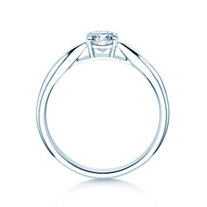 Verlobungsring Joy in 14K Weißgold mit Diamant 0,50ct G/VS