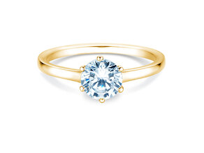 Verlobungsring Madison in 9K Gelbgold mit Diamant 1,00ct H/SI