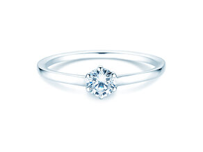 Verlobungsring Madison in Platin 950/- mit Diamant 0,25ct G/SI