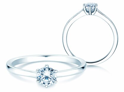 Verlobungsring Madison in Platin 950/- mit Diamant 0,50ct G/SI