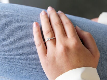 Verlobungsring Madison in Platin 950/- mit Diamant 0,25ct G/SI