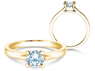 Verlobungsring Modern Labordiamant