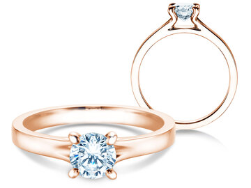 Verlobungsring Modern Labordiamant