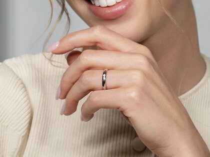 Verlobungsring Promise in Silber 925/- mit Diamant 0,05ct H/SI