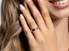 Verlobungsring Promise in Roségold