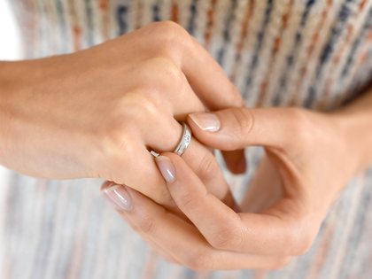 Verlobungsring Promise in Silber 925/- mit Diamant 0,15ct G/VS