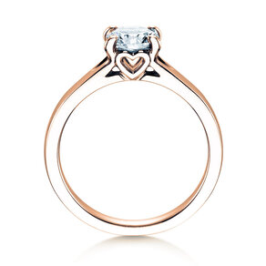 Verlobungsring Romance in 9K Roségold mit Diamant 2,00ct G/SI