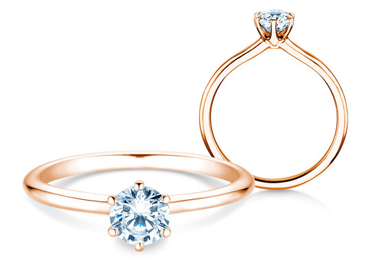Verlobungsring Royal in Roségold
