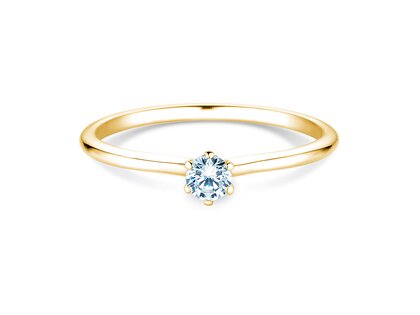 Verlobungsring Royal in Gelbgold