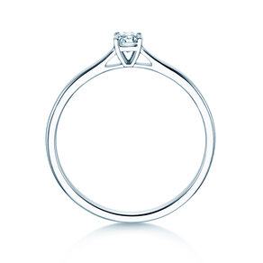 Verlobungsring Surprise in Silber 925/- mit Labordiamant 0,15ct E/VS