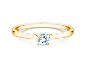 Verlobungsring Surprise in 14K Gelbgold mit Diamant 0,30ct G/SI