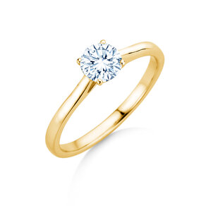 Verlobungsring Surprise in 18K Gelbgold mit Diamant 0,60ct G/SI