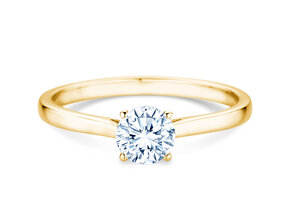 Verlobungsring Surprise in 18K Gelbgold mit Diamant 0,60ct G/SI