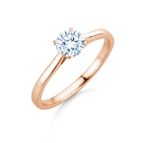 Verlobungsring Surprise in 18K Roségold mit Diamant 0,60ct G/SI