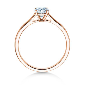 Verlobungsring Surprise in 18K Roségold mit Diamant 0,60ct G/SI