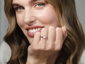 Verlobungsring Surprise in 9K Gelbgold mit Diamant 0,75ct G/SI