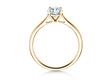 Verlobungsring Surprise in 9K Gelbgold mit Diamant 0,75ct G/SI