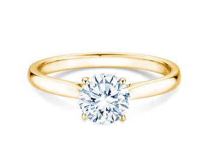 Verlobungsring Surprise in 9K Gelbgold mit Diamant 1,00ct H/SI