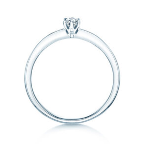 Verlobungsring The One in Silber 925/- mit Diamant 0,15ct G/IF