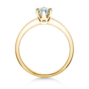 Verlobungsring The One in Gelbgold