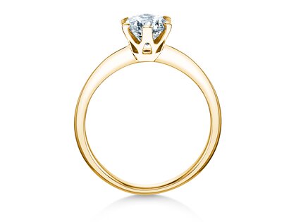 Verlobungsring The One in 9K Gelbgold mit Diamant 1,50ct G/SI