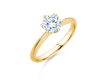Verlobungsring The One in 9K Gelbgold mit Diamant 1,50ct G/SI